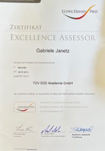 Zertifikat EFQM
